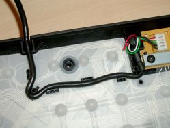 Internal cable routing
