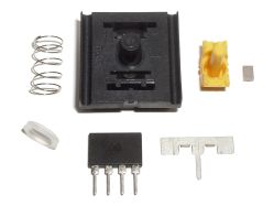 Fully disassembled, bottom views