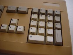 US layout, numeric keypad detail