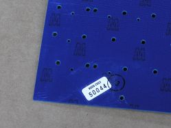Production label on PCB