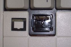 Support frame removed from the switch