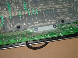 Media key PCB connected to the membrane