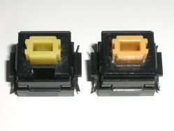 Colour comparison with Alps SKCM Amber (right)