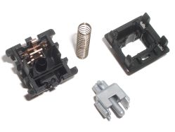 Opened, showing lubricated movable contact and modern slider style