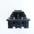 Latching switch depressed