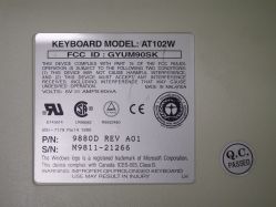 Rear label