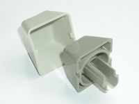 So-called "two-piece" IBM buckling spring keycaps (snap-on keycap over a stem, or slider)