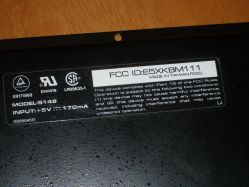 Rear label