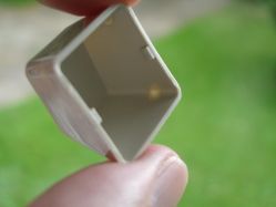 Mould defects in a 1996 blue label keycap