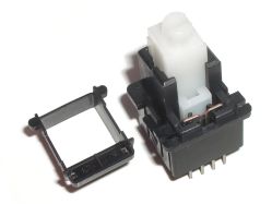 Dummy switch opened; note the lack of magnet and ferrite core