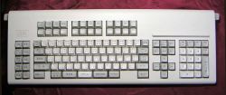IBM 5556-004 Keyboard with old-style keycaps