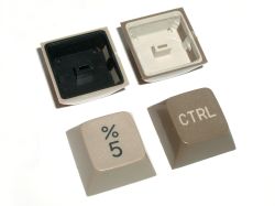 Keycaps from the NEC PC-8201A