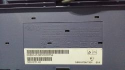Label at the back