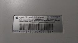 Rear label