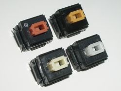 Colour comparison with SKCM Orange, SKCM White and SKCM Cream Damped