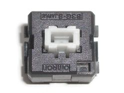White tactile, with blind LED hole