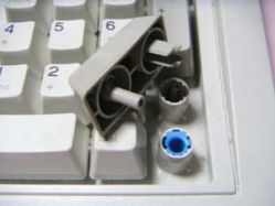 Second generation vertical keycap stabiliser