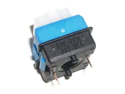 Omron part number (B3K-T13L) and what is presumably the batch number (217 5C4) on the side of the switch