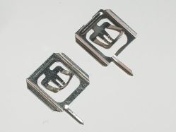 Front contact plates (front view)
