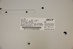 Rear label