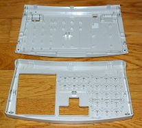 Numeric keypad case parts