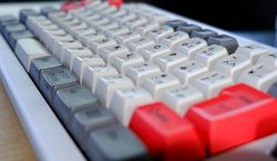 Keycaps, board sideview