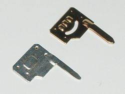 Rear contact plate (front view)