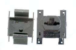 Case parts, top view