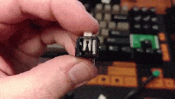 A cutaway view inside an Alps SKCM Ivory switch.
