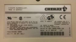 Cherry G81-3000 LPNRD label