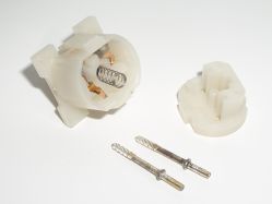 Base plug removed from the switch
