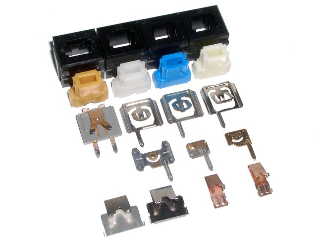 Alps SKCM Amber compared with alps.tw Type OA2, Tai-Hao APC BSW 045WH and Xiang Min KSB-C