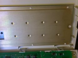 Rear of the keyboard section