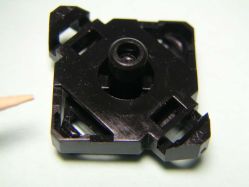 Inverted slider assembly