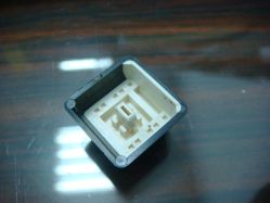 Alps double-shot keycap from a NeXT keyboard (Alps SKCM Black)