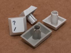Dye-sublimated keycaps