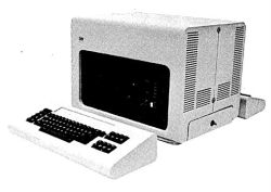 IBM 5254 Display Station with keyboards