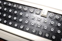 Presumed to be linear foam and foil switches; unbranded