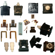 Clicky variant disassembled - found in a 1TF101 keyboard