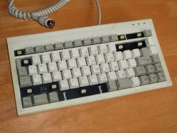 Top, showing switches and laser-etched keycaps