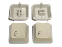 Keys with homing bars have the keystem rotated 90°