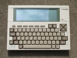 NEC PC-8201A with Alps flat spherical keycaps