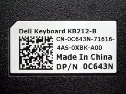 Dell label