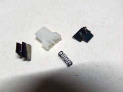 Close up of the switch in pieces.