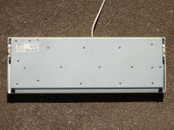 Bottom; the membranes are supported by a sheet metal base