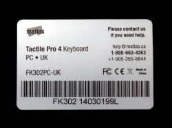 Rear label
