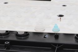Membranes, and rubber domes in two sizes
