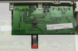 Tipro (MID series) removable controller with its connection cable to the PCB