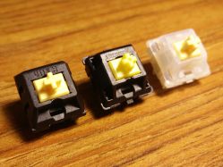 "Type A" compared with Kailh PG1511 Yellow and Gateron KS-3 Yellow