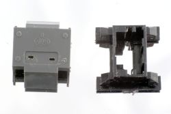 Case parts, bottom view